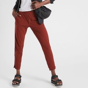 Athleta Brooklyn Ankle pant dried cinnamon size 4 petite